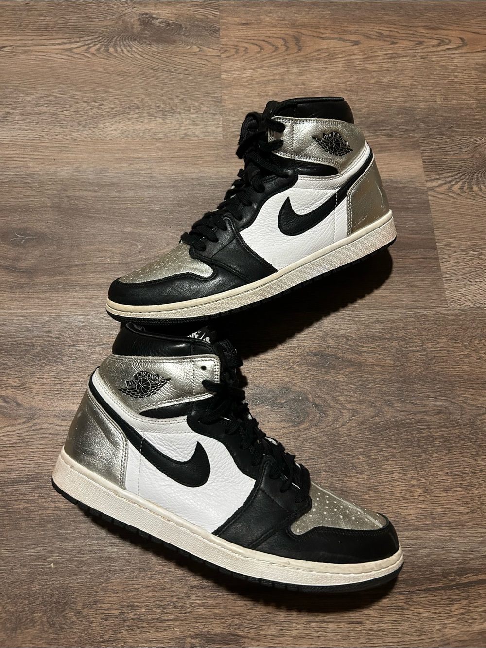 Jordan 1 High Silver Toe (Used No Box)